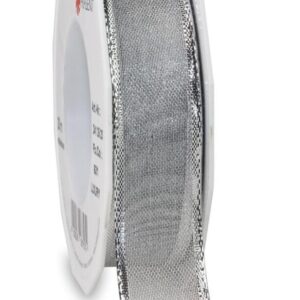NASTRO LUXURY 20M 25MM  argento (Cod. 22469-02)