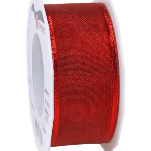 NASTRO LUXURY 20M 40MM rosso (Cod. 22470-01)