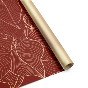 BOBINA PERLATO FOLIAGE CM100X25MT PROFUMATA amaranto-platino-profumo-eucal (Cod. 32275-09)
