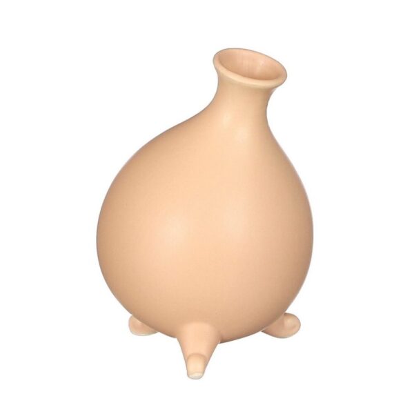VASO FIORE SINGOLO  crema (Cod. 32518-01)