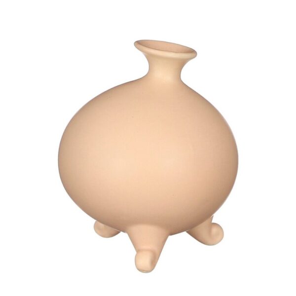 VASO FIORE SINGOLO GRANDE crema (Cod. 32519-01)