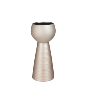VASO CON PIEDE MARLOU H49 D21 CM  (Cod. 32385-01)