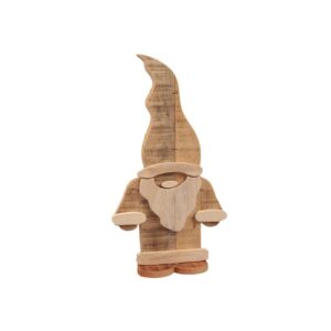 BABBO NATALE LEGNO 49CM  (Cod. 31745-01)