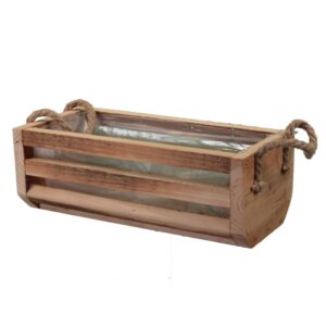 CASSETTA LEGNO RETTANGOLARE 37X20 CM  (Cod. 31941-01)