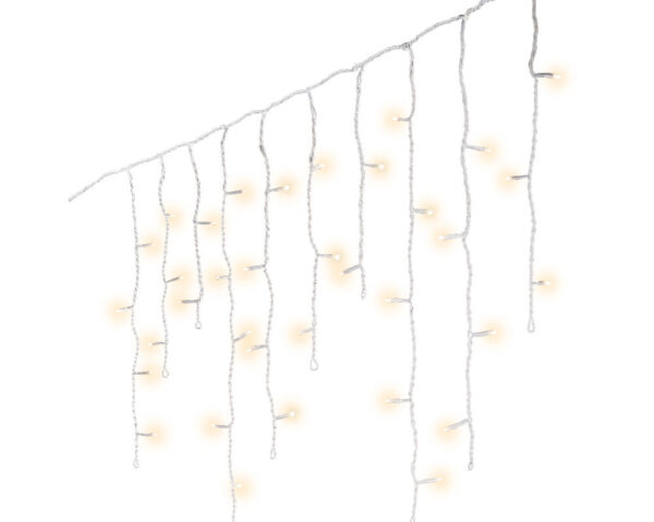 TENDA LUCE CALD 119 LEDS  LARGH .5MT H50CM  X ESTERNO  (Cod. 30541-01)