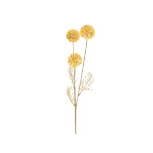 RAMO DI AGLIO FIORITO CM 62 giallo (Cod. 32437-02)