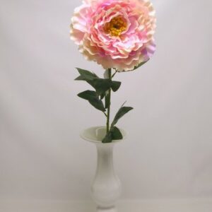 RAMO PEONIA SINGOLA X12 malva (Cod. 32496-03)