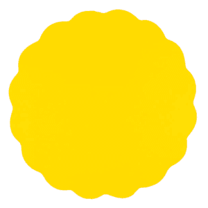 SOTTOVASO POLICARTA D46 50 PZ giallo (Cod. 31979-07)