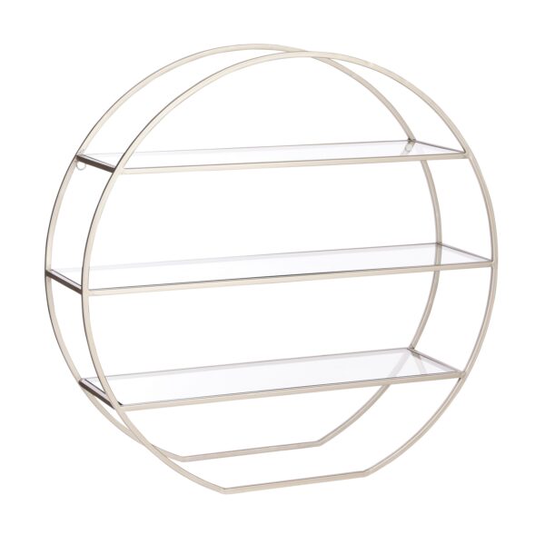 SCAFFALE TONDO IN FERRO D58 L16 CM  (Cod. 32623-01)