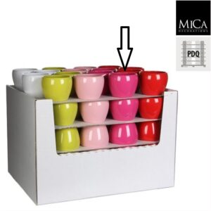 VASO LIDY H6 D8 CM fucsia (Cod. 32585-03)