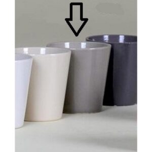 CASPO' PER VASO D. 6,8 CM moka (Cod. 32604-02)