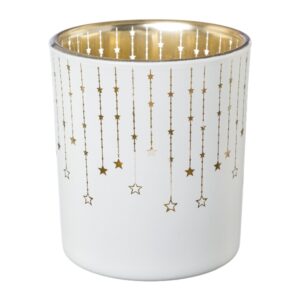 PORTA TEALIGHT "STELLE" D7 H8 CM  (Cod. 32488-01)