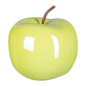 MELA CERAMICA 15X12,5 CM verde-chiaro (Cod. 30604-03)
