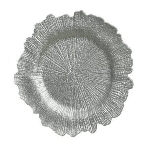 PIATTO D33-36 CM argento (Cod. 31041-04)