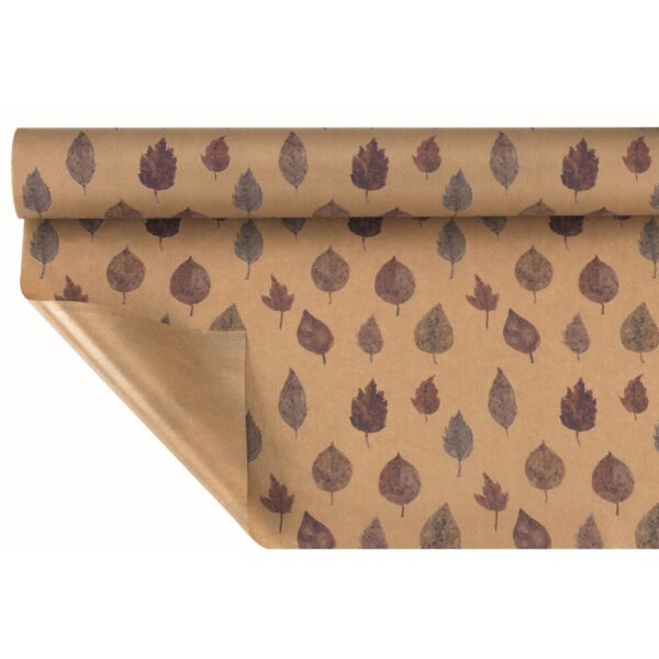 BOBINA CARTA IMPERMEABILE MAPLE FOGLIE 0,80X40 MT  (Cod. 32680-01)