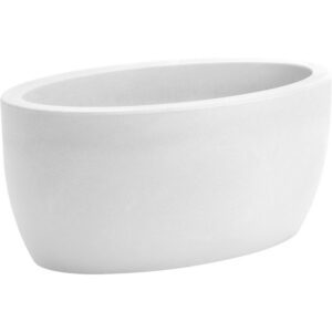 CASSETTA ATHENA OVALE CM50X29 H23 bianca (Cod. 8557-01)