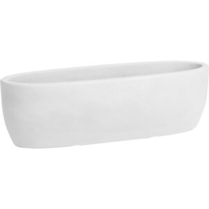 CASSETTA IRIS OVALE CM60X20 H18 bianca (Cod. 8556-01)