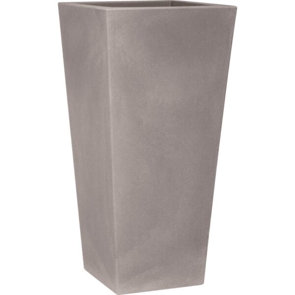 VASO QUADRO EROS CM38x38 H80 cenere (Cod. 32618-02)