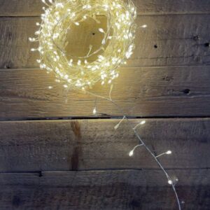 FILO LUCE CALDA 10MT 400 LED 8 FUNZ. INT-EST  (Cod. 32722-01)