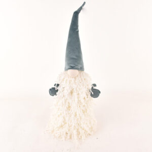 GNOMO BIANCO CON CAPPELLO 65CM  (Cod. 32773-01)