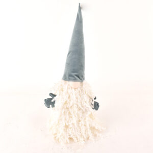 GNOMO BIANCO CON CAPPELLO 55CM  (Cod. 32774-01)