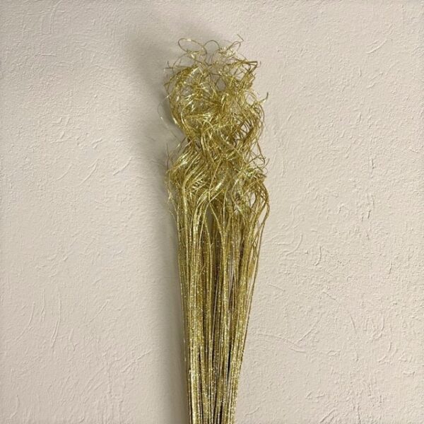 CURLY TING TING NATALIZIO GLITTERATO H80 CM oro (Cod. 852-04)