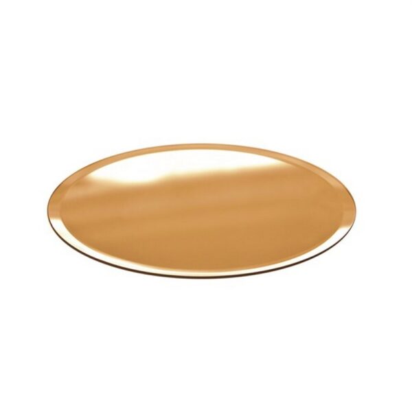 SPECCHIO TONDO ORO H4 D.30 CM  (Cod. 32818-01)