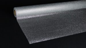 BOBINA GARZA LAMINATA CM 53 X 9 MT argento (Cod. 24242-02)