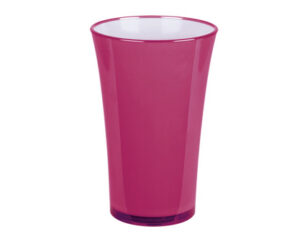 VASO CRISTAL D13 H20 CM fucsia (Cod. 5082-03)