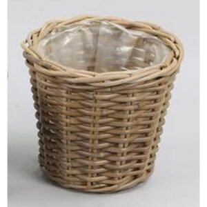 PORTAVASO RATTAN X VASO D20 grigio (Cod. 32832-01)