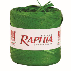 RAPHIA BASIC  200 MT RAFIA RAFFIA verde-prato (Cod. 1449-24)