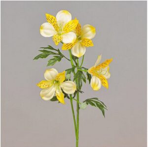 RAMO ALSTROMERIA X4 CM 55 giallo (Cod. 33018-01)