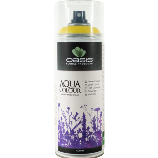 OASIS COLORANTE SPRAY FLORALIFE AQUA ML. 400 giallo (Cod. 1747-03)