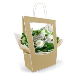 BORSA MEDAILLON LARGE 16X30X50 CM 5PZ naturale (Cod. 28687-07)