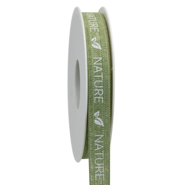 NASTRO NATUR PUR MM.15 MT.20 verde-chiaro (Cod. 32966-02)