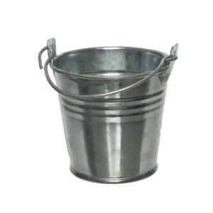 SET 8 SECCHIELLI ZINCO D7 H6 CM  (Cod. 28251-01)