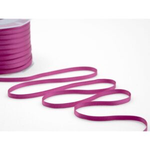 NASTRO DOPPIO RASO ALTA QUALITA' MM. 6 MT.100 ciclamino-68 (Cod. 7038-23)