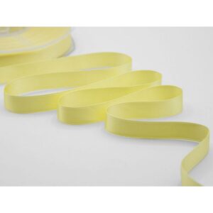 NASTRO DOPPIO RASO ALTA QUALITA' MM.16 MT.50 giallo-428 (Cod. 1052-25)