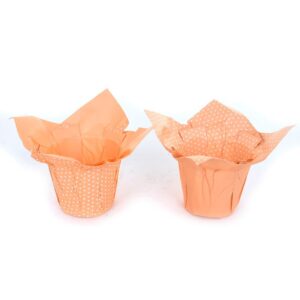COPRIVASO DI CARTA POIS X VASO D10/11 12PZ. arancio (Cod. 33212-02)