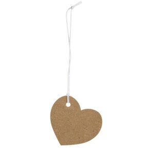 HEART CARTON TAG NATURALI CM7 48 PZ   (Cod. 32984-01)