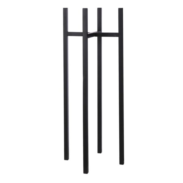 PORTAVASO IN FERRO ASCOT XL 37X37XH.95 CM  (Cod. 33298-01)