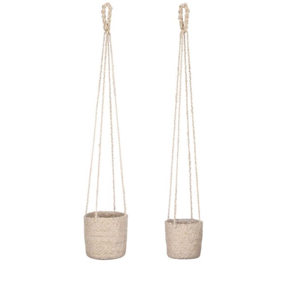 SET 2 CESTI ATLANTIC DA APPENDERE 14X14-16X16 CM  (Cod. 33273-01)