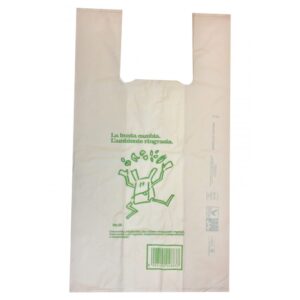 SCATOLA 4KG SHOPPER BIODEGRADABILI RESISTENTI 28X50 CM  (Cod. 26008-01)