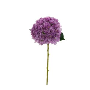 ORTENSIA JULIET CON 3 FOGLIE H50 D18 CM viola (Cod. 33242-09)