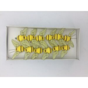 SET 12 PICK APE GIALLA 7,5 CM  (Cod. 33384-01)