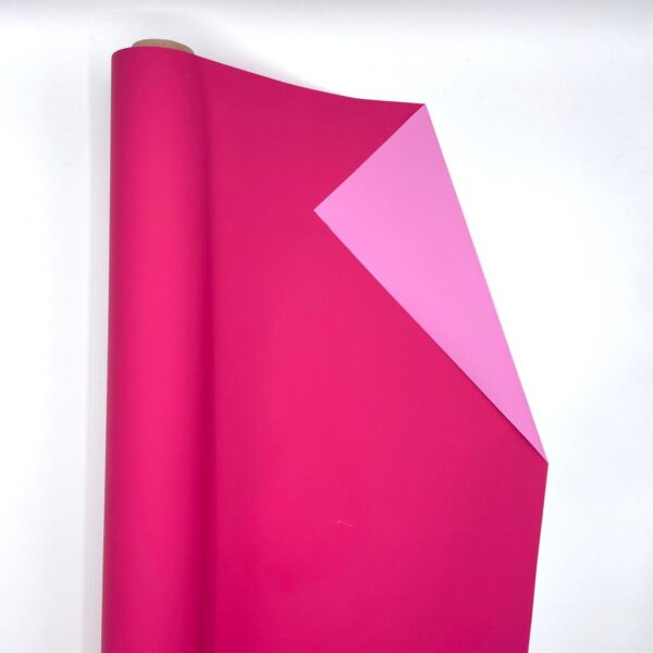 ROTOLO PERLATO BILATO "CONTRASTE" 1X40 MT fucsia-e-lilla (Cod. 23878-03)