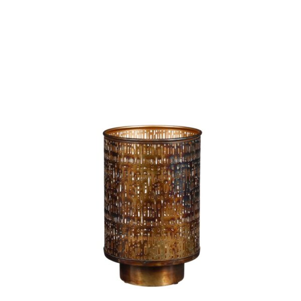 PORTACANDELA HARMONY H23,5 - D16 CM  (Cod. 33589-01)