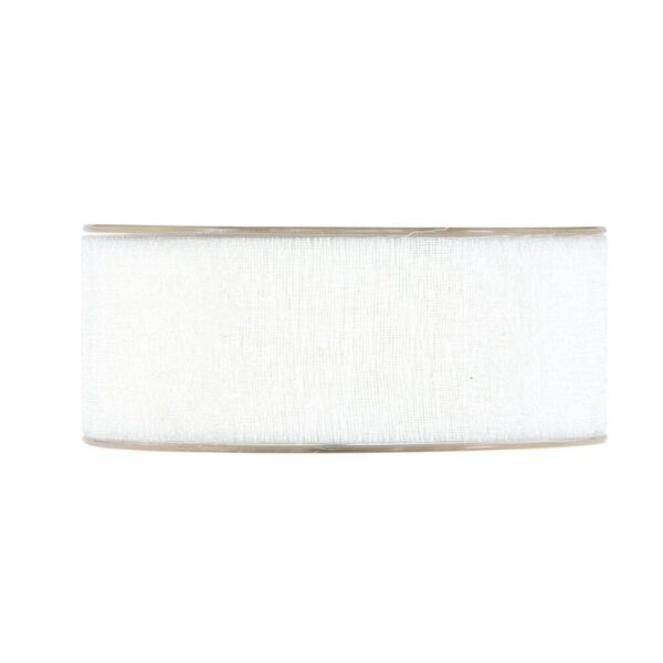 NASTRO DELICATE MM40 25MT bianco (Cod. 33549-01)