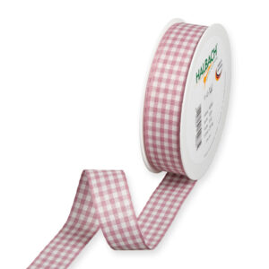 NASTRO QUADRI MM25 MT25 rosa-scuro (Cod. 3583-05)