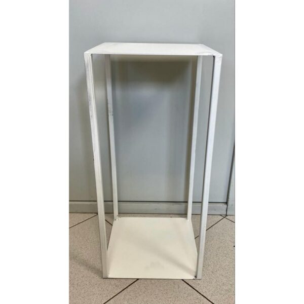 COLONNA IN FERRO H60 28X28 BIANCA  (Cod. 33622-01)